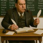 L’auteur travaille sur la création de personnages et de métiers pour ses récits | The author works on creating characters and professions for his stories
