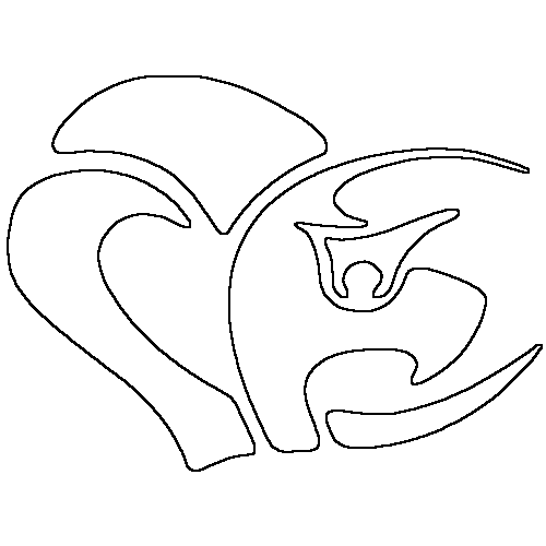 Logo Dragon/chat stylisé de l’auteur, représentant un cœur et une plume dans un design artistique | Stylized author’s Dragon/Cat logo, depicting a heart and a feather in an artistic design